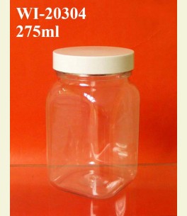 275ml PET Jar  (Square)