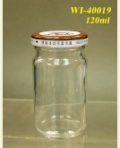 120ml Glass Food Jar