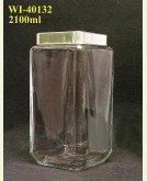 2100ml Glass Container