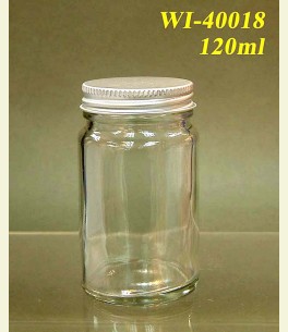 120ml Glass Food Jar